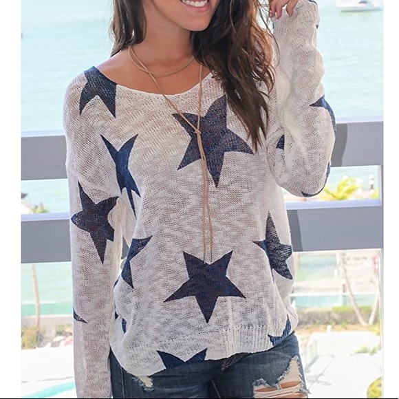 Super cute woman deep v neck backless knitted top - Picture 3 of 4